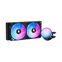 WATER COOLER DELTA L24 BK ARGB V2 CYPUS PRETO DELTA-L24-BK2AAWNN02X-GL