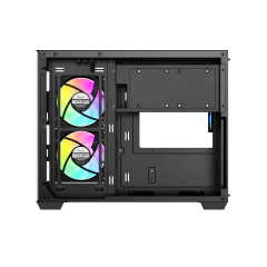 GABINETE OCYPUS GAMMA C54 BK ARGB PRETO C/F GAMMA-C54-BKD300XX-GL