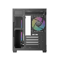 GABINETE OCYPUS GAMMA C54 BK ARGB PRETO C/F GAMMA-C54-BKD300XX-GL