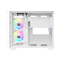 GABINETE OCYPUS IOTA C50 WH CURVE ARGB DIGITAL PRETO C/F IOTA-C50-WHD300CD-GL