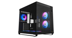 GABINETE OCYPUS IOTE C70 BK ARGB PRETO C/F IOTA-C70-BKD600XX-GL