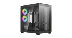 GABINETE OCYPUS DELTA C74 BK ARGB PRETO C/FAN DELTA-C74-BKD200XX-GL