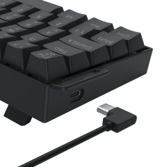 TECLADO GAMER REDRAGON FIZZ MAGNETIC RGB K617RGB-MP-PT PTO (SWITCH AMBERMAG)