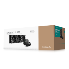 WATER COOLER SPARTACUS 420 PRETO RGB R-SPT420-BKDSMP-G-1
