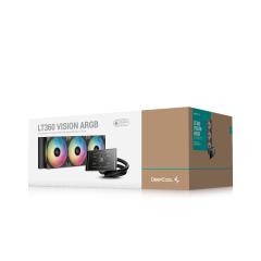 WATER COOLER DEEPCOOL VISION LT360  PRETO ARGB LT360VISION-BKAMMC-G-1