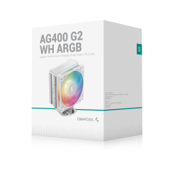 COOLER DEEPCOOL AG400 G2 WH ARGB R-AG400-WHAMMG2-G