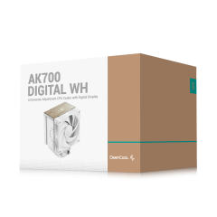 COOLER DEEPCOOL AK700 DIGITAL WH BRANCO R-AK700-WHNDMN-GJD