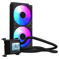 WATER COOLER KALKAN AURA LCD 240MM ARGB PRETO KLK00102
