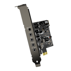PLACA DE SOM GAMER CREATIVE PCI-E SOUND BLASTER AUDIGY FX PRO PRETO 70SB197000000