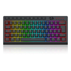 TECLADO MEMBRANA GAMER SHIVA 61 RGB PRETO K522-RGB PT