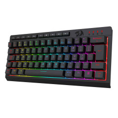 TECLADO MEMBRANA GAMER SHIVA 61 RGB PRETO K522-RGB PT