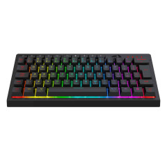 TECLADO MEMBRANA GAMER SHIVA 61 RGB PRETO K522-RGB PT