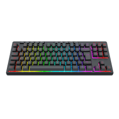 TECLADO MEMBRANA GAMER REDRAGON SHIVA TKL RGB PRETO K516-RGB