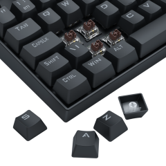 KIT TECLADO E MOUSE REDRAGON S/F PRETO S169