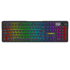 TECLADO MECANICO REDRAGON TERRAFLARE PRO PRETO SWITCH S/F - K762RGB-PRO