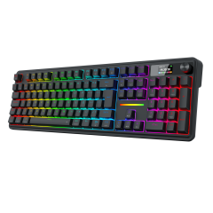 TECLADO MECANICO REDRAGON TERRAFLARE PRO PRETO SWITCH S/F - K762RGB-PRO