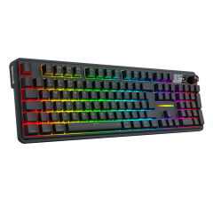 TECLADO MECANICO REDRAGON TERRAFLARE PRO PRETO SWITCH S/F - K762RGB-PRO