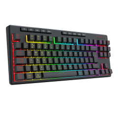 TECLADO MEMBRANA REDRAGON SHIVA PRO PRETO RGB S/F - K516RGB-PRO
