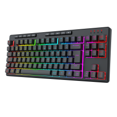 TECLADO MEMBRANA REDRAGON SHIVA PRO PRETO RGB S/F - K516RGB-PRO