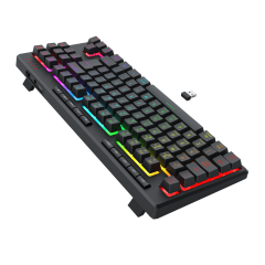 TECLADO MEMBRANA REDRAGON SHIVA PRO PRETO RGB S/F - K516RGB-PRO