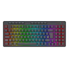 TECLADO MEMBRANA REDRAGON VARRO PRO PRETO RGB S/F - K517RGB-PRO