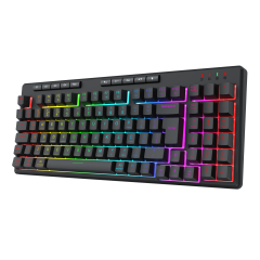TECLADO MEMBRANA REDRAGON VARRO PRO PRETO RGB S/F - K517RGB-PRO