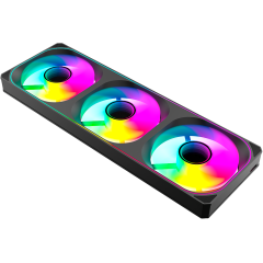FAN 360MM (3X120MM) FRAME UNICO KALKAN STRIX ARGB PRETO - KLK00020