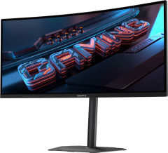 MONITOR GAMER GIGABYTE 34 POLEGADAS VA CURVO WQHD 120HZ PRETO- GS34WQCA