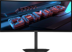 MONITOR GAMER GIGABYTE 34 POLEGADAS VA CURVO WQHD 120HZ PRETO- GS34WQCA
