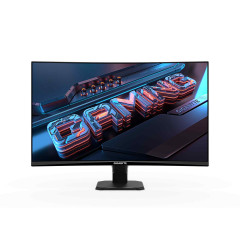 MONITOR GAMER GIGABYTE 27 POLEGADAS VA CURVO FHD 180HZ PRETO - GS27FC