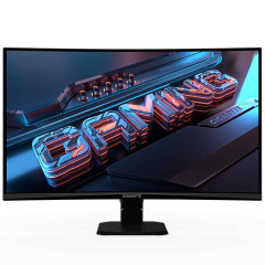 MONITOR GAMER GIGABYTE 27 POLEGADAS VA CURVO FHD 180HZ PRETO - GS27FC