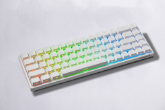 TECLADO MAGNETICO AKKO MONSGEEK FUN68 HE BRANCO SWITCH ASTROAIM - 6975351387114