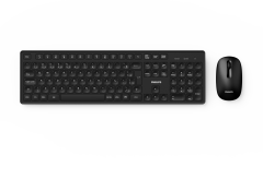 COMBO TECLADO + MOUSE PHILIPS SPT6318B/57 S/F PRETO