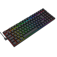 TECLADO MAGNETICO REDRAGON NEPHRITE PRO PRETO RGB S/F SW/ CORALMAG - K736-PRO-M