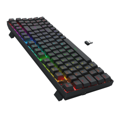 TECLADO MAGNETICO REDRAGON NEPHRITE PRO PRETO RGB S/F SW/ CORALMAG - K736-PRO-M