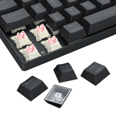TECLADO MAGNETICO REDRAGON NEPHRITE PRO PRETO RGB S/F SW/ CORALMAG - K736-PRO-M