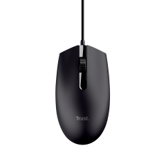 MOUSE AMBIDESTRO TRUST BASI WIRED USB PRETO - 24271