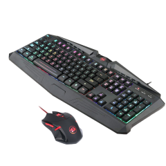 KIT TECLADO E MOUSE GAMING ESSENTIALS S101-1