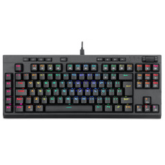 TECLADO OPTICO GAMER BROADSWORD PRO RGB PTO SWITCH AZUL