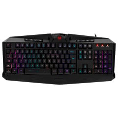 TECLADO MEMBRANA GAMER HARPE RGB PTO