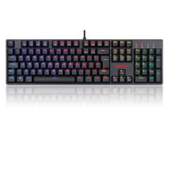 TECLADO OPTICO GAMER  SURARA PRO RGB PTO SWITCH AZUL ABNT2