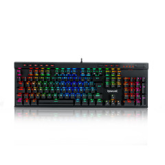 TECLADO OPTICO GAMER VATA PRO RGB PTO  SWITCH AZUL ABNT2