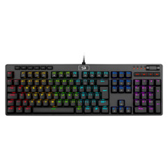 TECLADO MECANICO GAMER MANYU RGB PTO SWITCH AZUL ABNT2