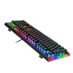 TECLADO MECANICO GAMER ARYAMAN RGB PTO SWITCH AZUL ABNT2