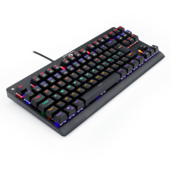 TECLADO MECANICO GAMER DARK AVENGER RAINBOW PTO SWITCH AZUL ABNT2