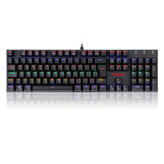 TECLADO MECANICO RUDRA RAINBOW SWITCH AZUL