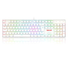 TECLADO MECANICO MITRA RGB BRANCO SWITCH AZUL
