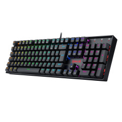 TECLADO MECANICO MITRA RGB PRETO SWITCH MARROM