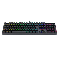TECLADO MECANICO MITRA RGB PRETO SWITCH MARROM