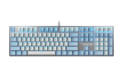 TECLADO MECANICO HERMES M5 SWITCH AZUL